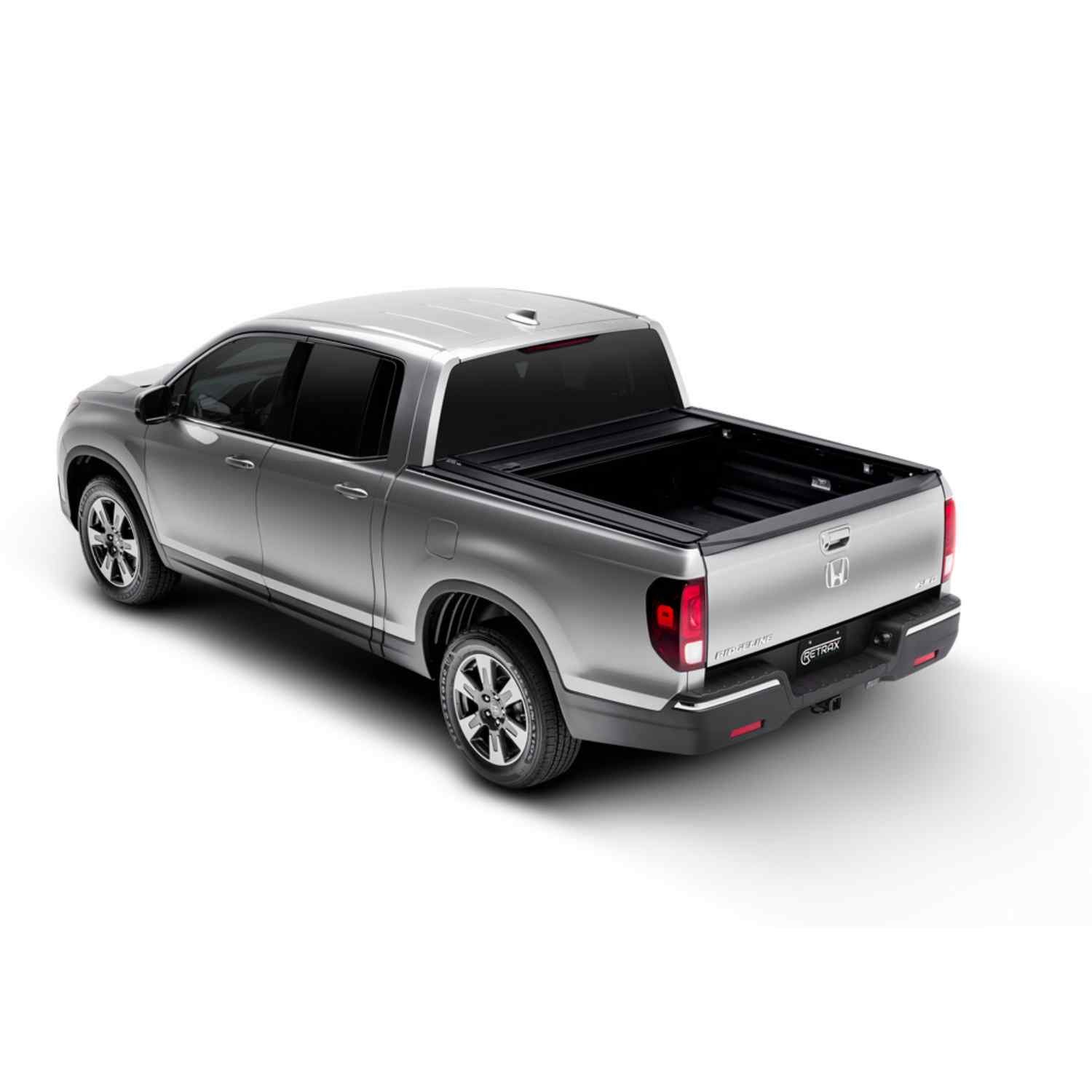 RetraxPRO MX 2017-2023 Honda Ridgeline Retractable Tonneau Cover Full back Open