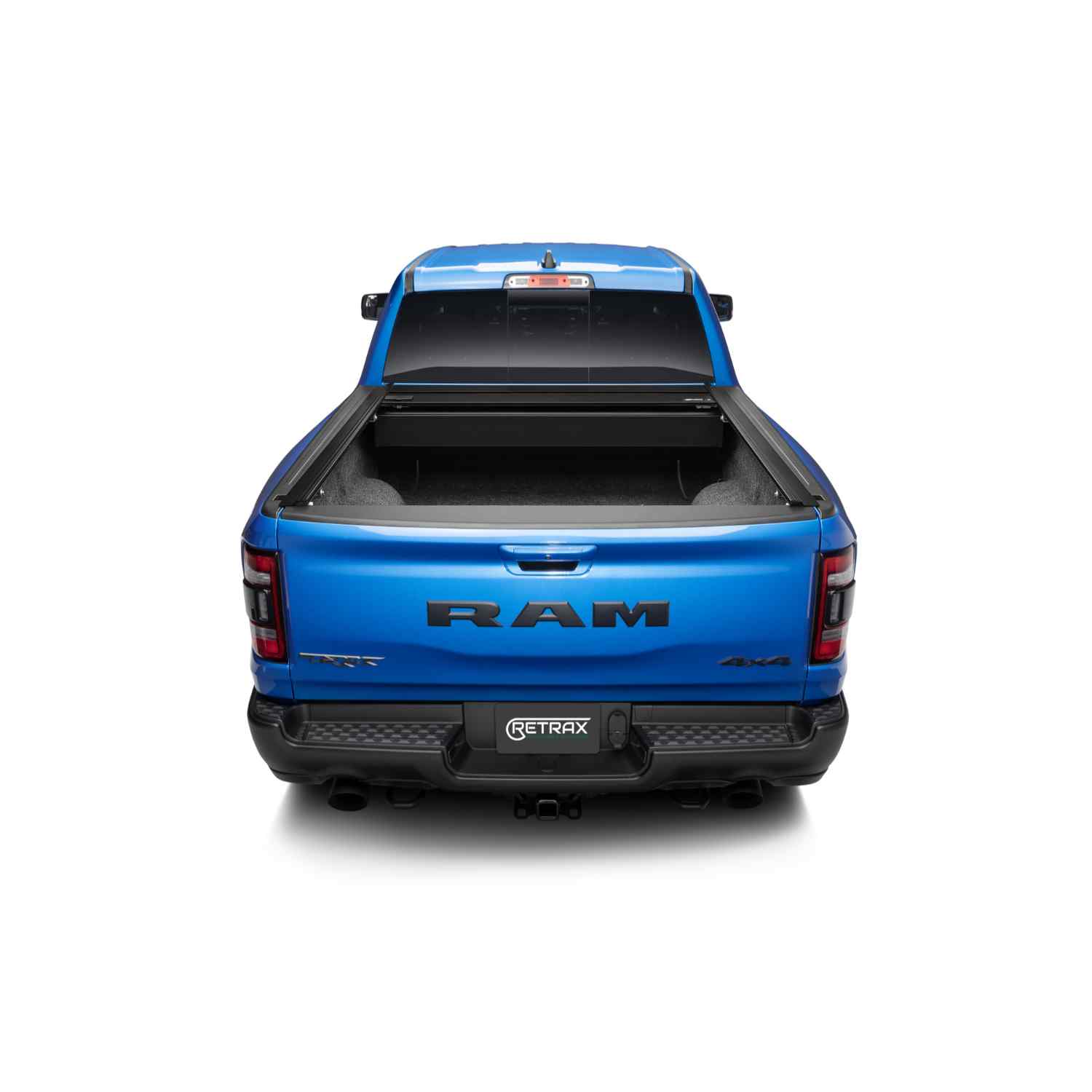 RetraxPRO XR 2009-2018 Dodge Ram 1500 Retractable Tonneau Cover Back Full Open 