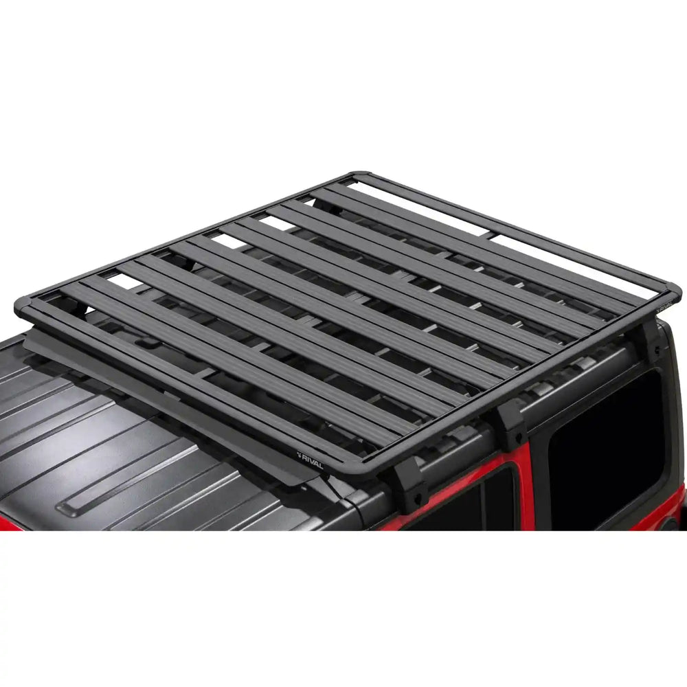 Rival Aluminum Roof Rack For Jeep Wrangler 4-Door and Gladiator Top View