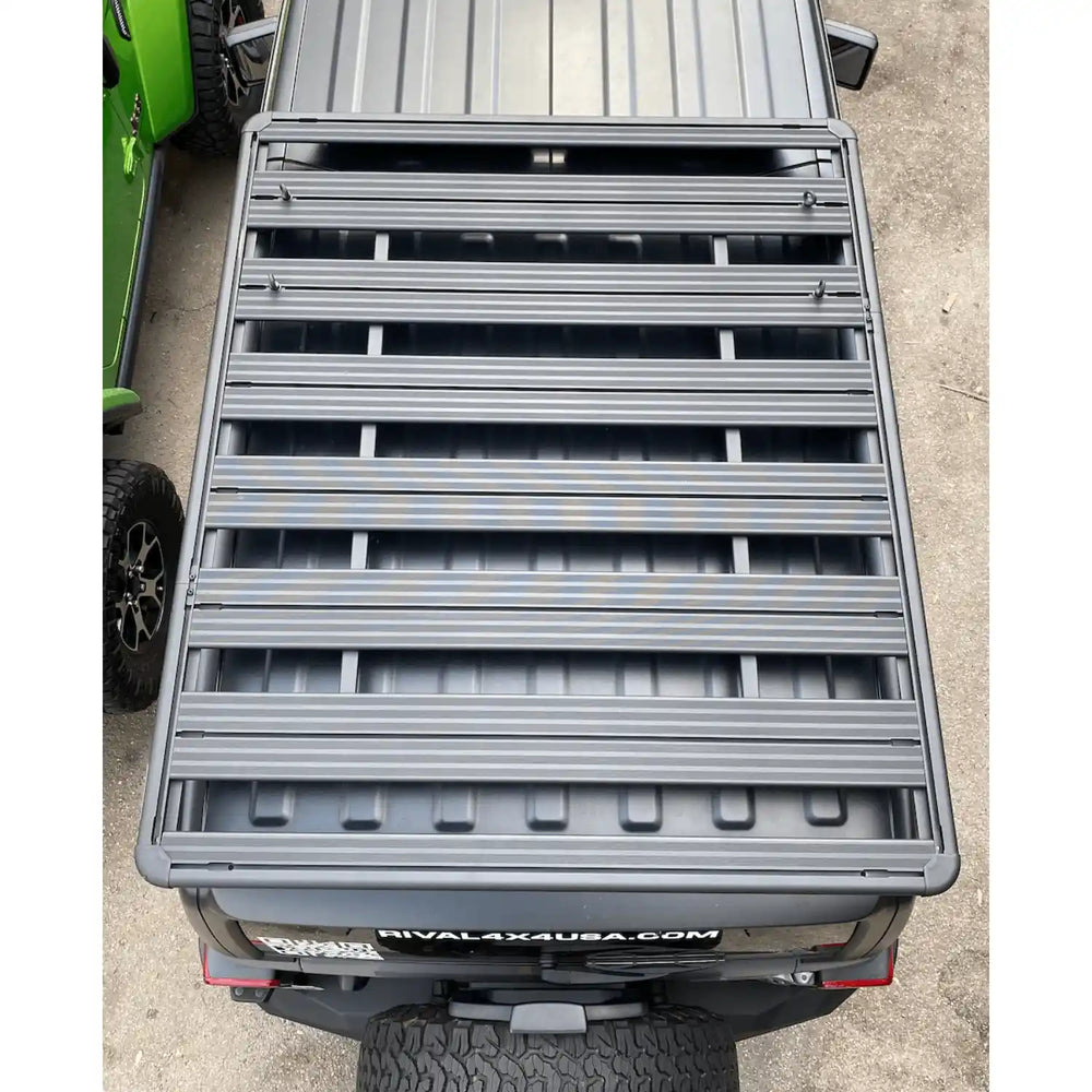 RIVAL Aluminum Roof Rack 2018+ Wrangler JL 4-Door | 2020+ Gladiator