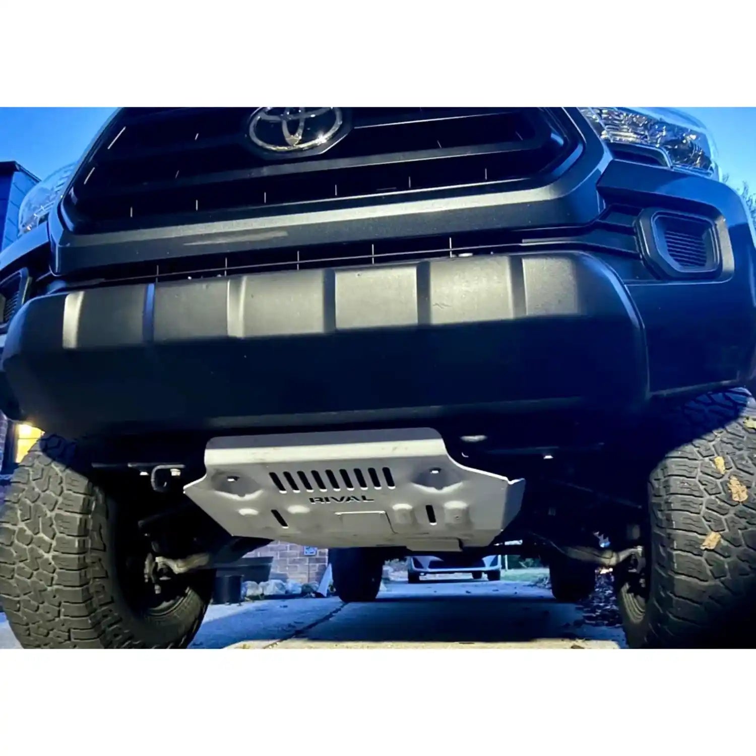 RIVAL Aluminum Engine Skid Plate 2005-2023 Toyota Tacoma 3Gen 4WD including KDSS