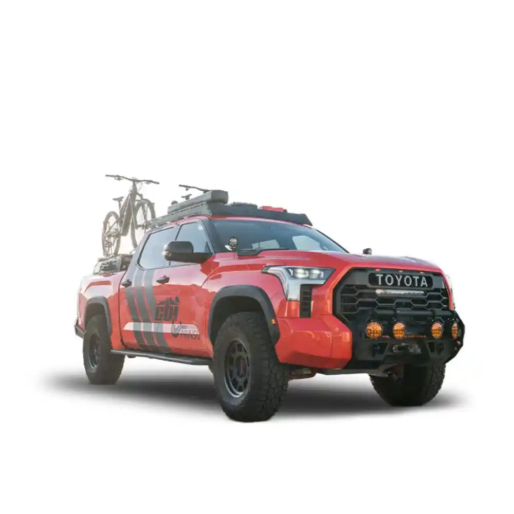 Roof Rack for Toyota Tundra Crewmax, Prinsu Pro Edition - Installed View