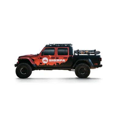 Sherpa Mid-Height PAK System Jeep Gladiator Bed Rack