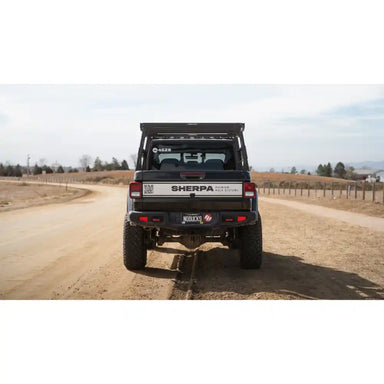 Jeep Gladiator Bed Rack - Sherpa PAK System Side View