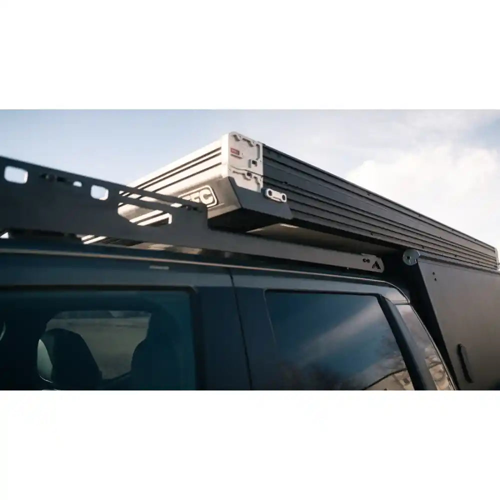 Toyota Tacoma Rainier Shorty Rack - Sherpa Crossbar Detail