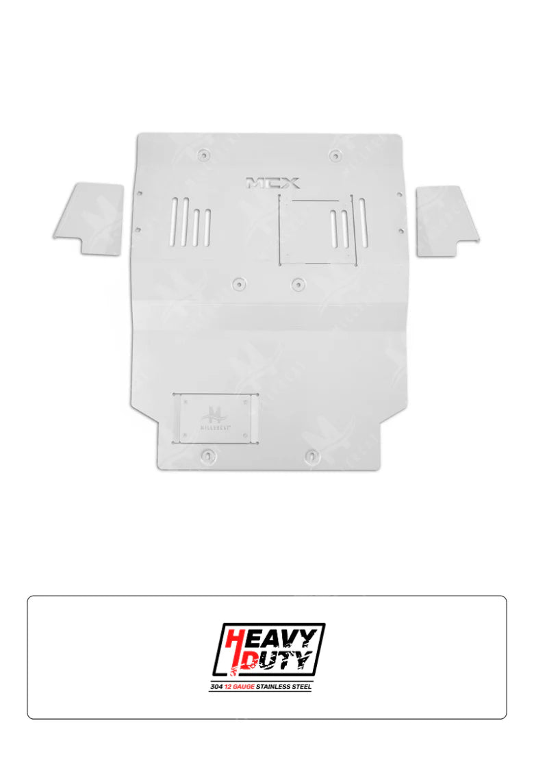 MillerCat Tacoma 2.4L 2024+ MCX Skid Plate