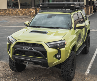 Toyota 4Runner Rock Sliders by CBI Offroad - Close-up