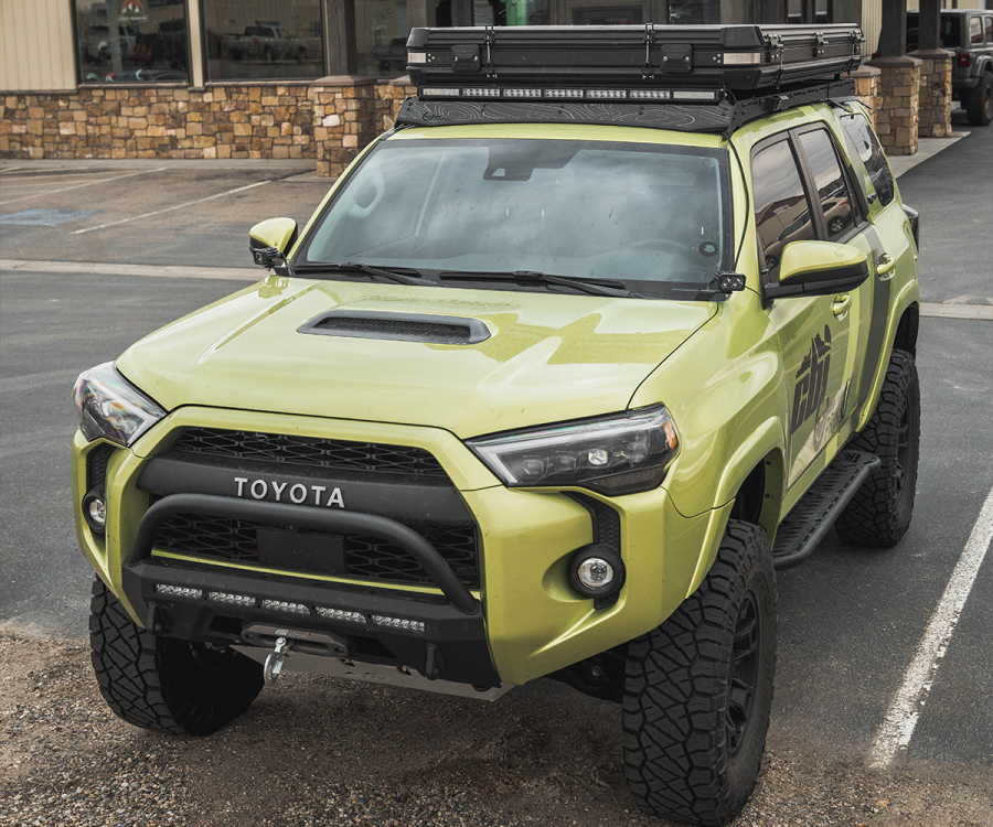 Toyota 4Runner Rock Sliders by CBI Offroad - Close-up
