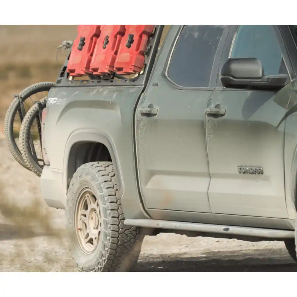 Toyota Tundra Rock Sliders by CBI Offroad - Side Profile