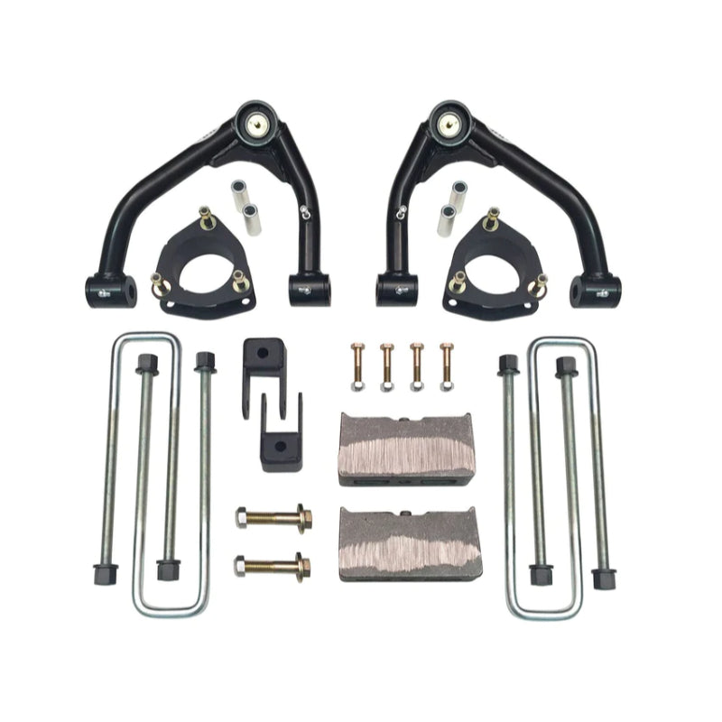 Tuff Country 2007-2018 Chevy Silverado 1500 2wd 4" Lift Kit with Uni-Ball arms and SX8000 Shocks