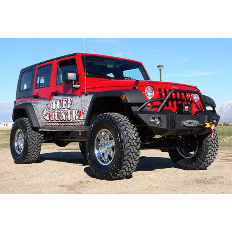 Tuff Country 2007-2018 Jeep Wrangler JK (4 door only) 4" Lift Kit EZ-Flex with SX6000 Shocks