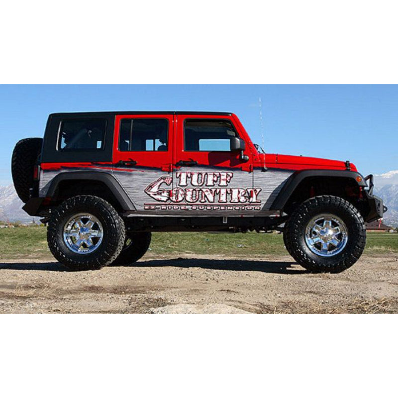 Tuff Country 2007-2018 Jeep Wrangler JK (4 door only) 4" Lift Kit EZ-Flex with SX6000 Shocks