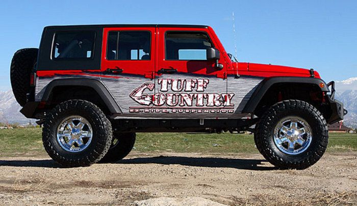 Tuff Country 2007-2018 Jeep Wrangler JK 4" Performance Lift Kit EZ-Flex with No Shocks