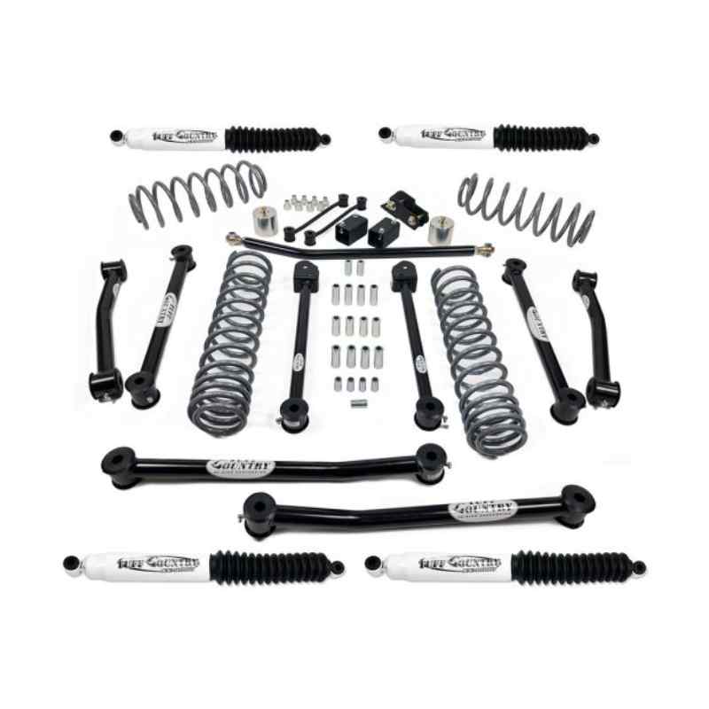 Tuff Country 2018-2022 Jeep Wrangler JLU 4" Lift Kit with SX8000 Shocks (4 door models only)