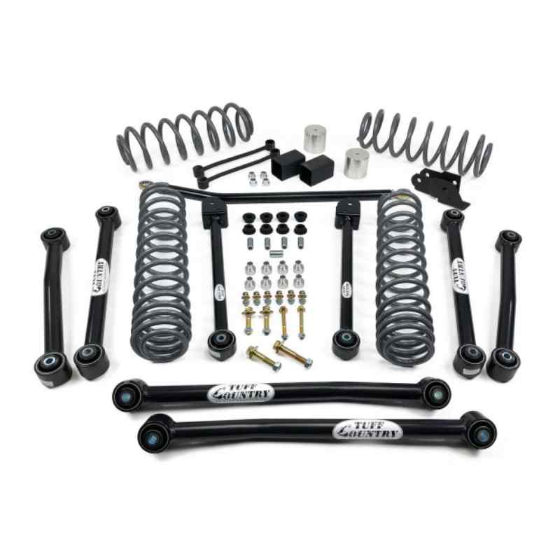 Tuff Country 2018-2022 Jeep Wrangler JLU 4" Lift Kit EZ-Flex with No Shocks (4 door models only)