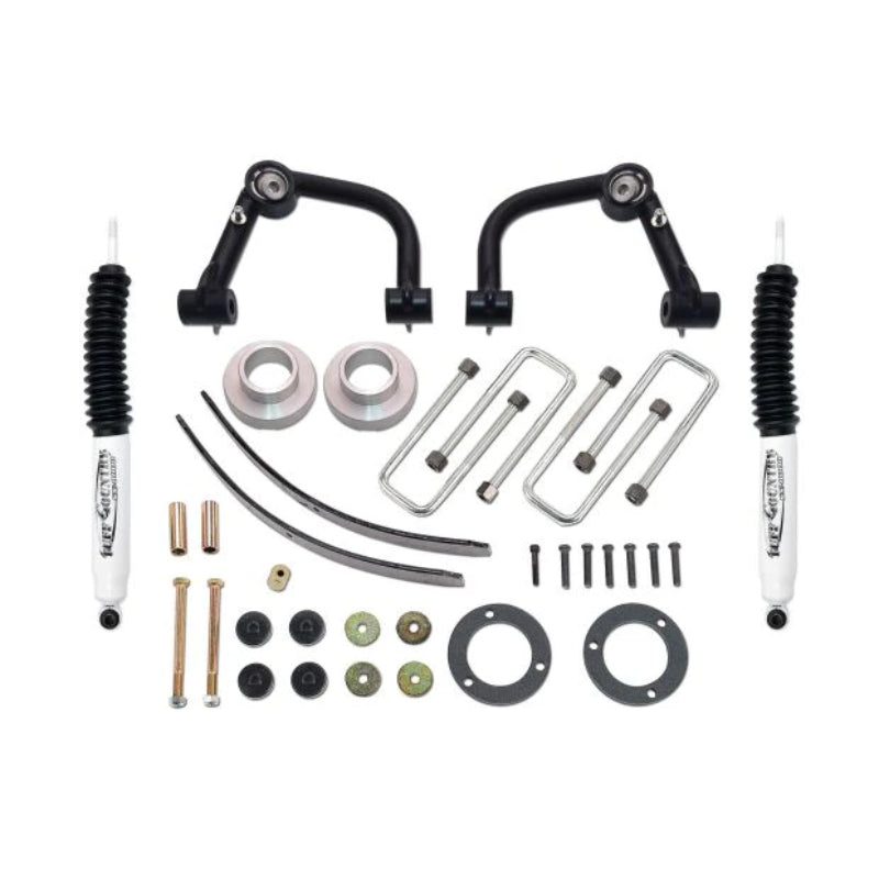 Tuff Country 2005-2022 Toyota Tacoma 4x4 & PreRunner 3" Lift Kit w/Uni-Ball Control Arms by (Excludes TRD Pro) with SX8000 Shocks