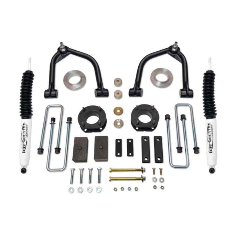 Tuff Country 2007-2021 Toyota Tundra 4x4 & 2wd 4" Uni-Ball Lift Kit by (Excludes TRD Pro) (SX8000 Shocks)