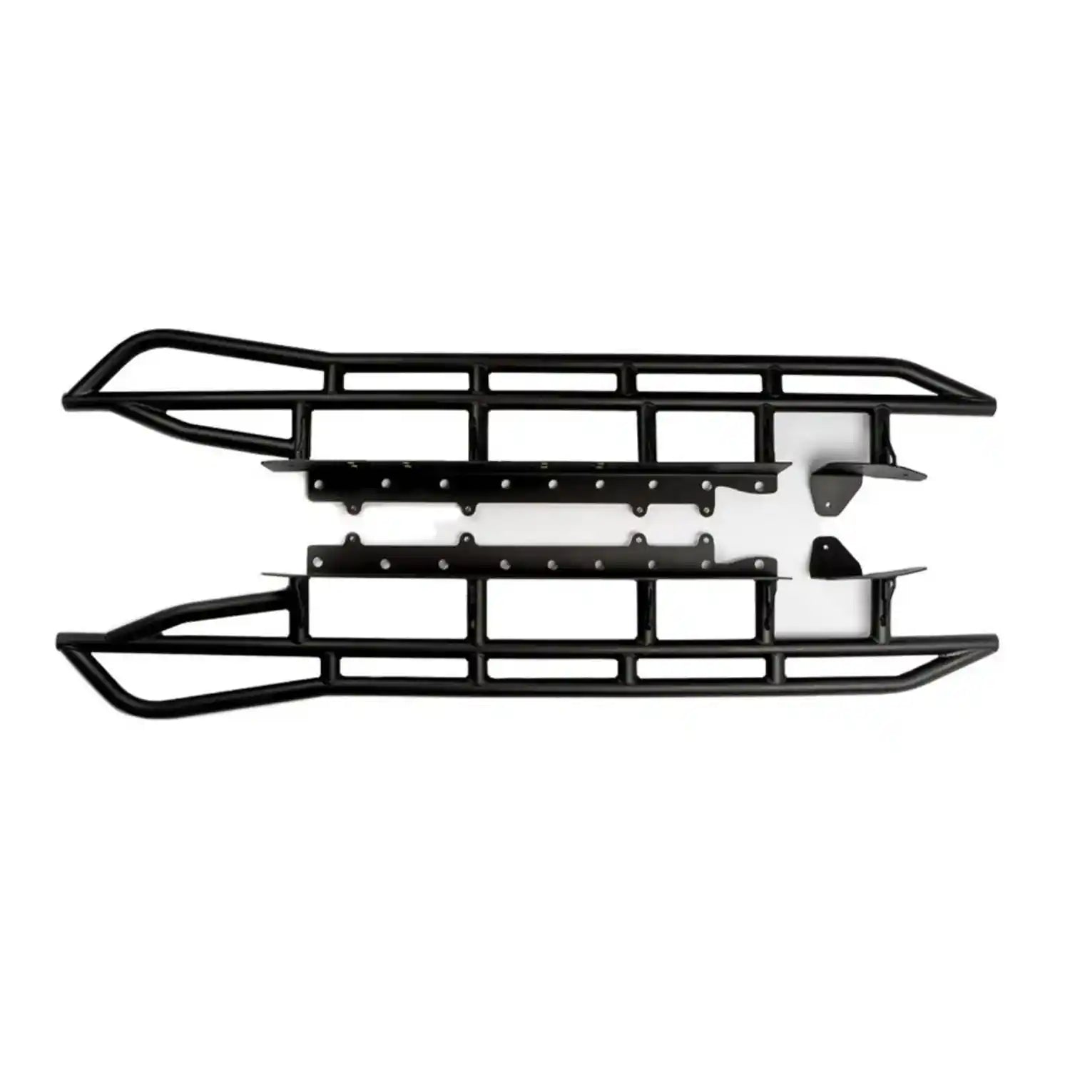 Cali Raised LED Toyota Tundra (2022+) Rock Sliders Full View