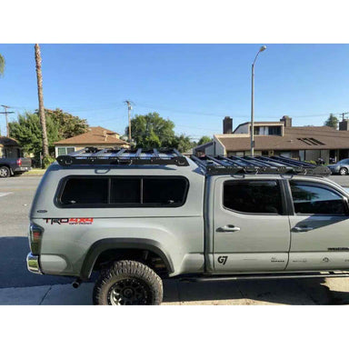 upTOP overland alpha eX cap roof rack on 4x4 Jeep