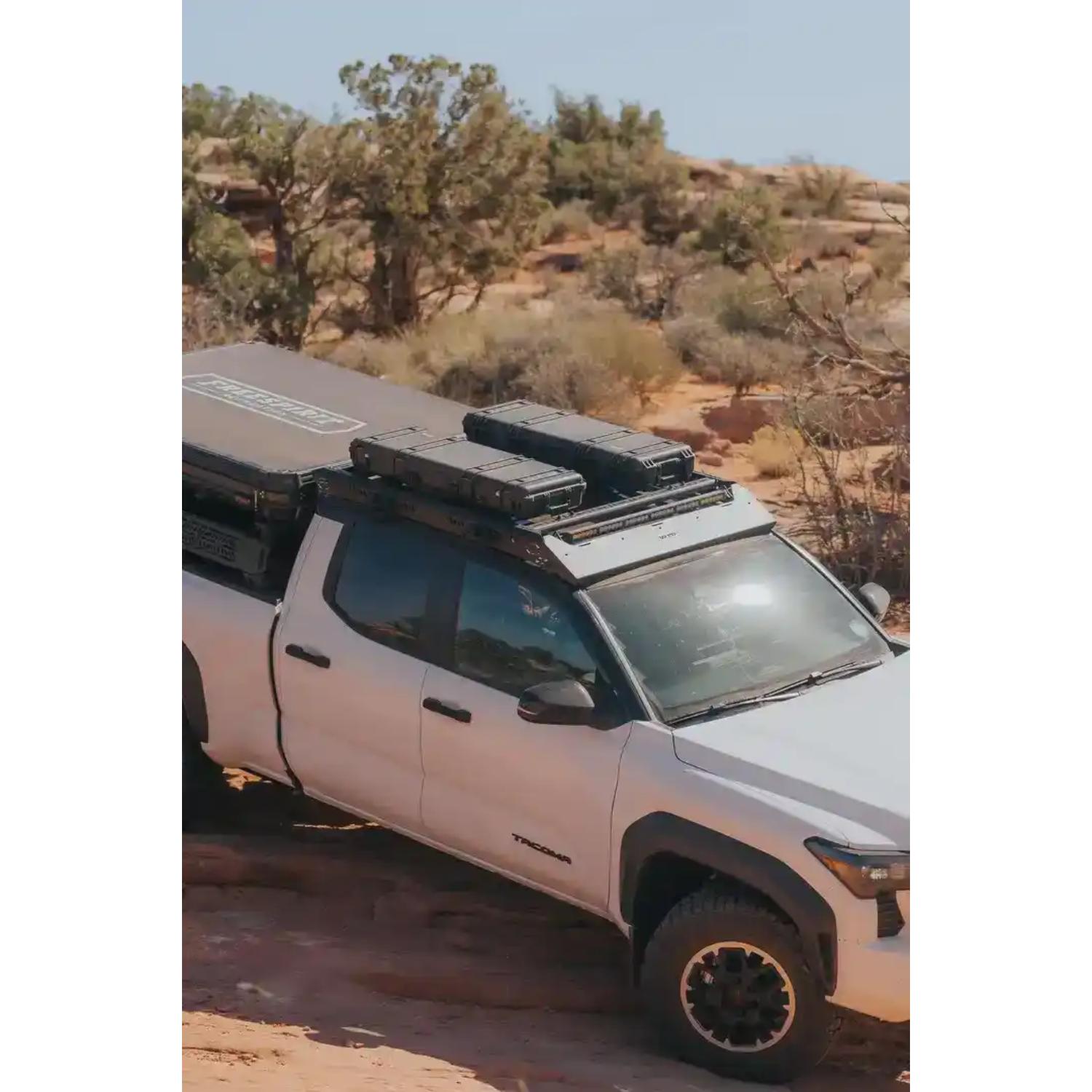 upTOP Overland KILO Tacoma Cab Roof Rack 2024 Side view 