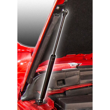 RIVAL JEEP HOOD LIFTS SET OF 2 FOR 2018-2022 JEEP WRANGLER JL 2020-2022 GLADIATOR JT CLOSE UP VIEW