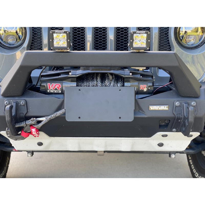 Rival 4x4 Flip-Up License Plate Mounting Bracket